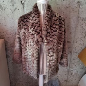 Nic and Zoe Faux Fur Jacket